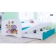 Cama nido infantil Happy Colección con 2 colchones 160x80 cm