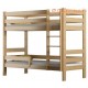 Cama litera de madera maciza Casper 190x80 cm