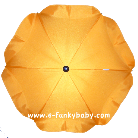 Parasol sombrilla para carito amarillo